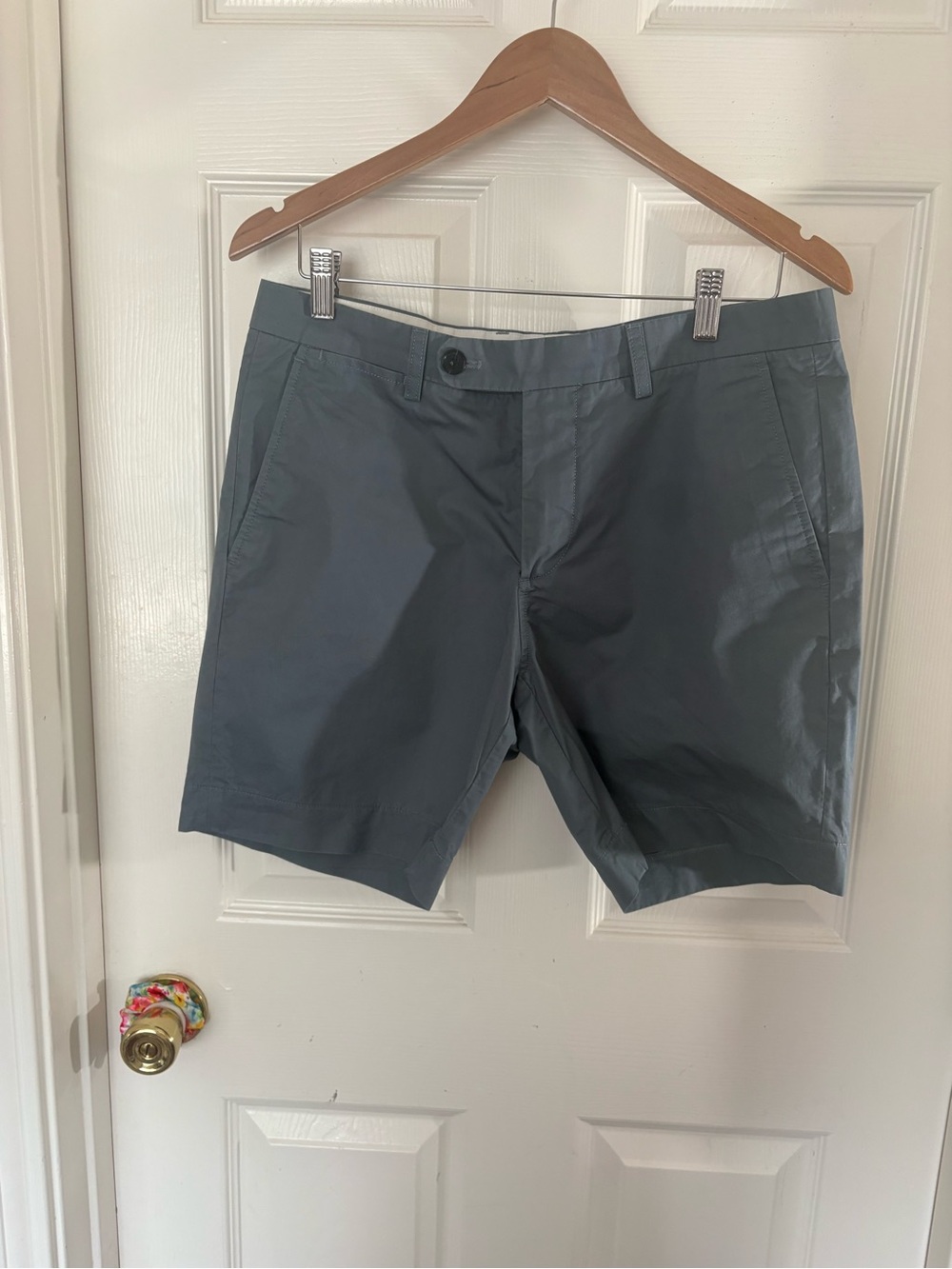 Men's Spier Mackay size 33  Classic Blue Grey Chino Shorts
